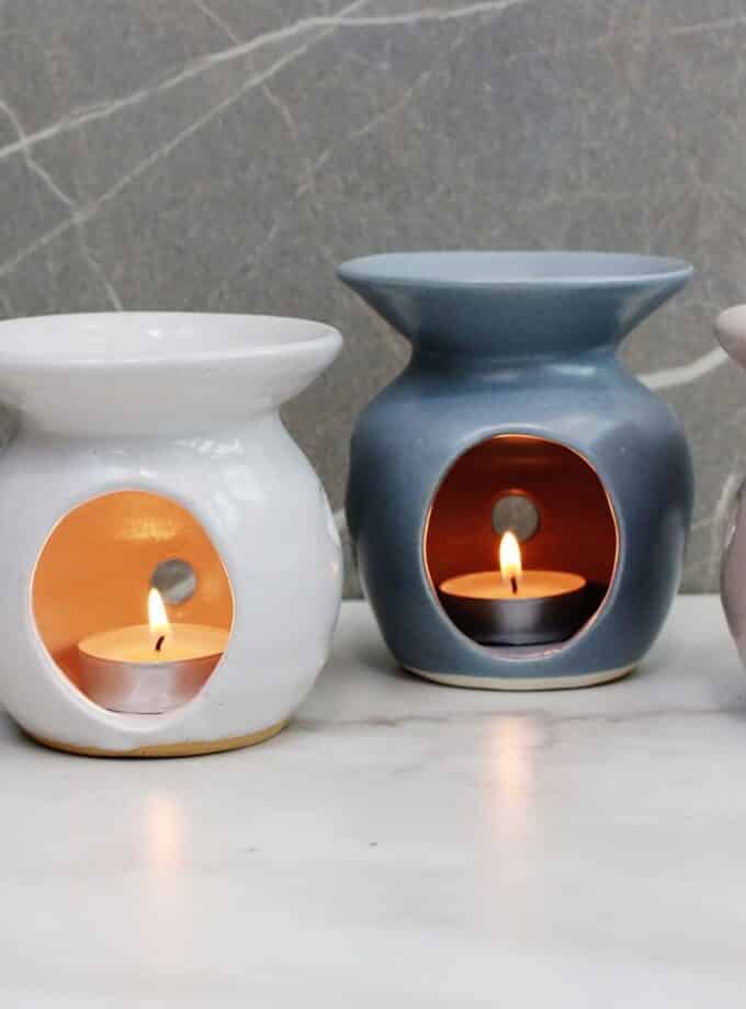 Hand Made Bespoke Pottery Burners and Soy Wax Melts