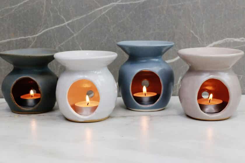Hand Made Bespoke Pottery Burners and Soy Wax Melts