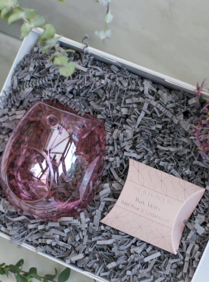 Baby Pink Glass Burner & Melt Gift Set