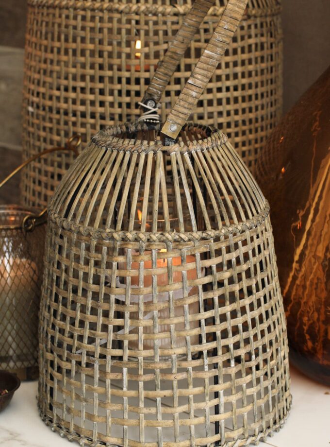 Bamboo Lantern 26cm