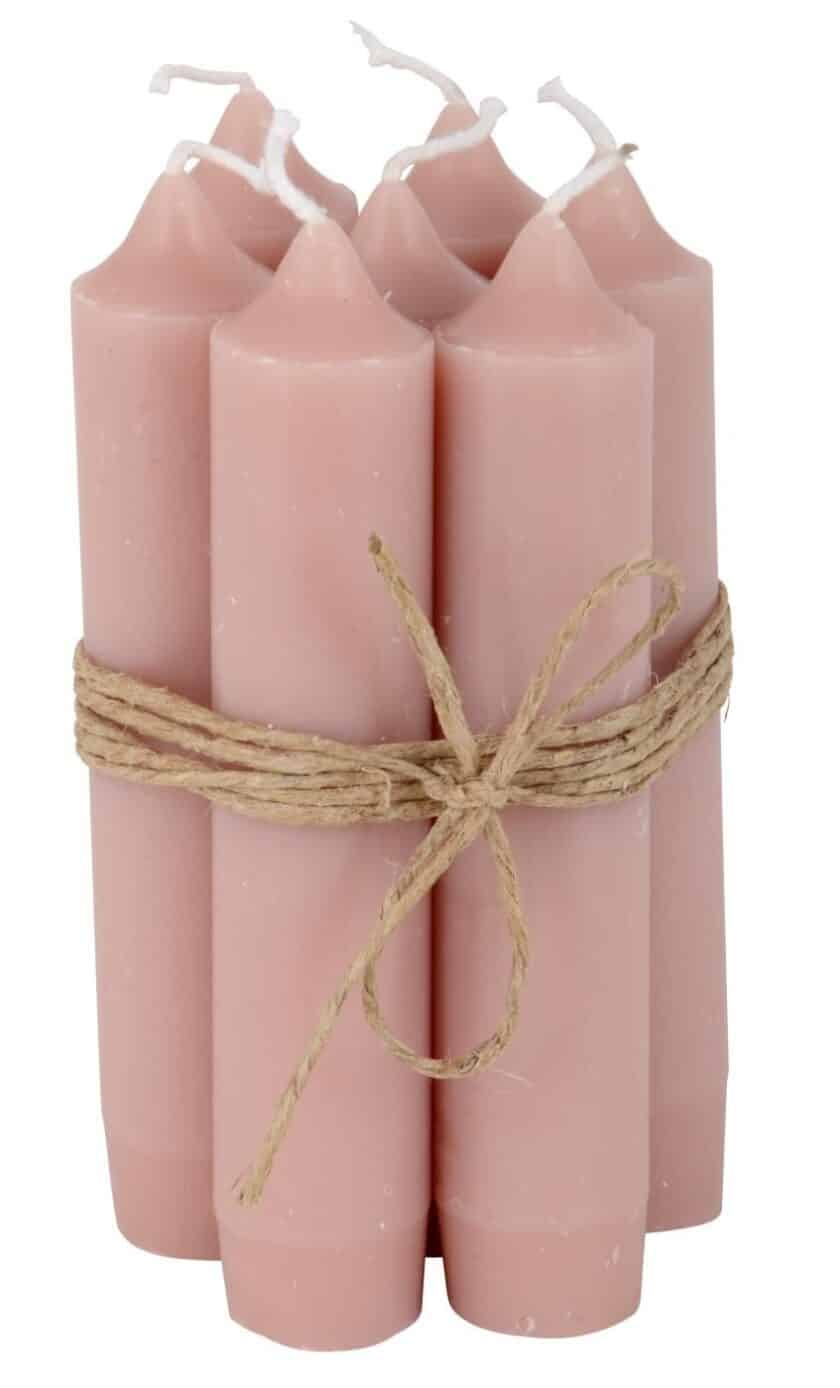 Blush Pink Candles