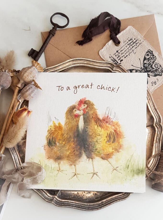 Girls of a Feather Greeting Card