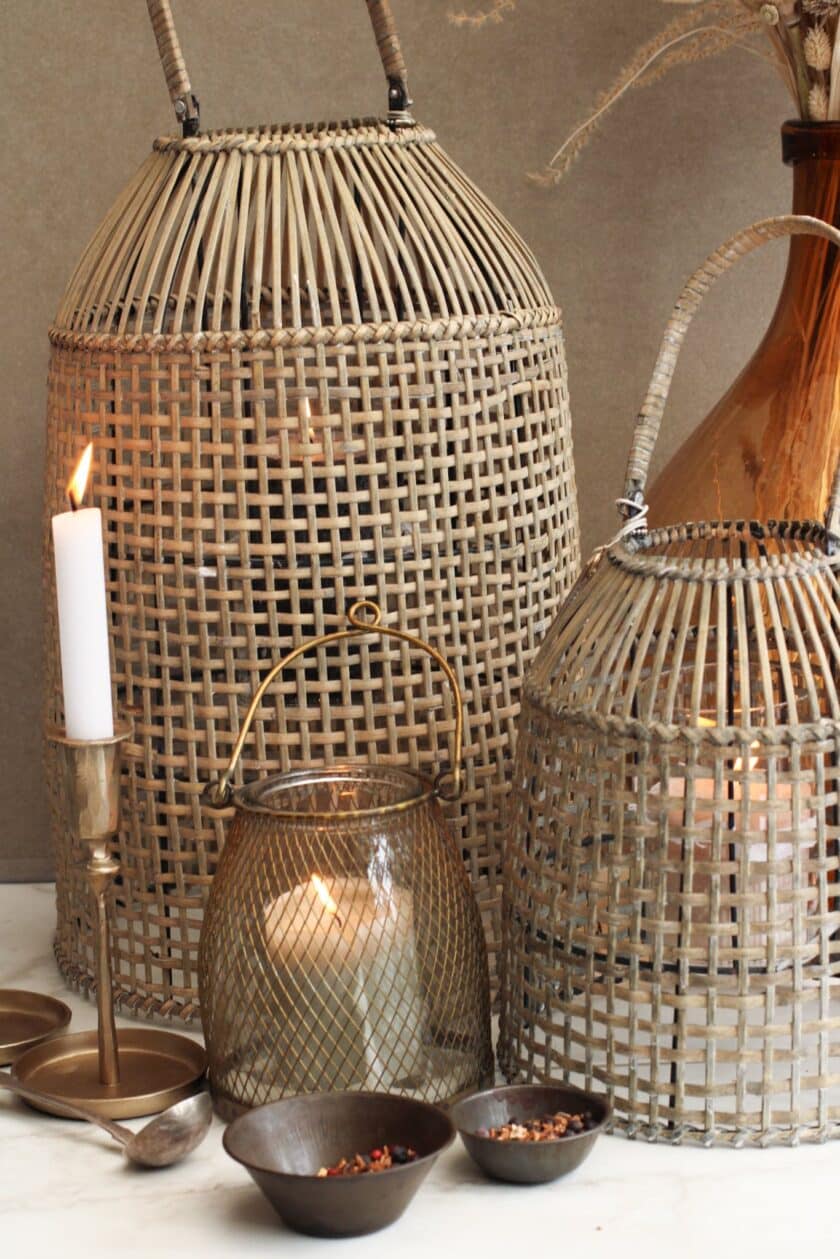 Handmade Bamboo Lanterns