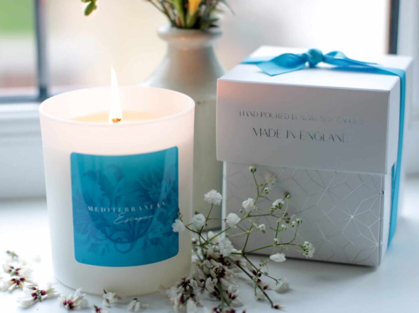 Mediterranean Escape Luxury Scented Soy Candle
