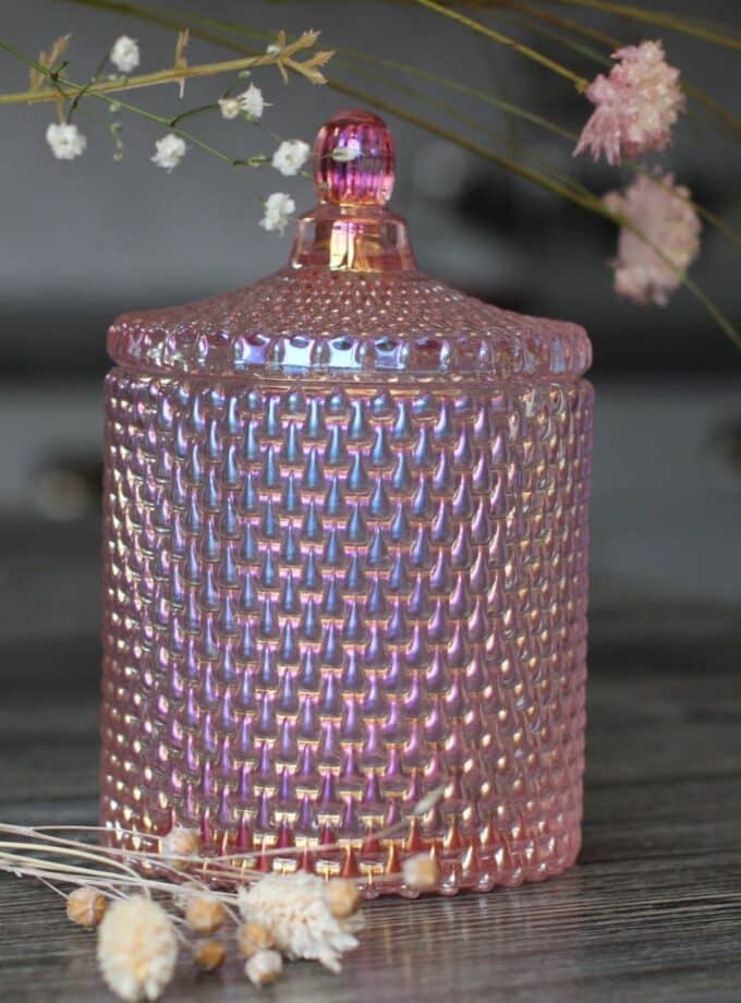 Pink Ginger Jar Luxury Candle