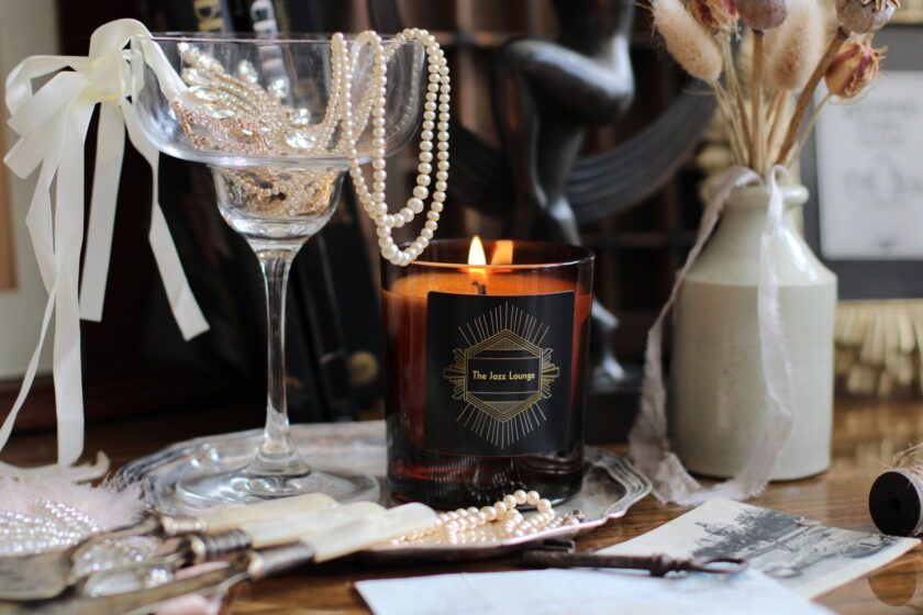 New Winter Luxury Candle in Amber Glass The Jazz Lounge